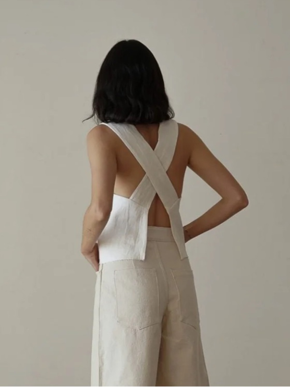 NWOT ZII ROPA AKU TOP LINEN